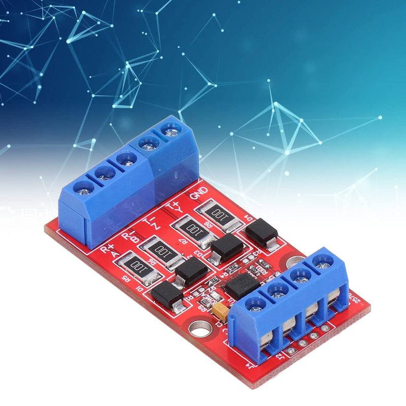 Fafeicy RS422 to TTL Level Converter Module, Bi-Directional UART Serial Port Conversion Board, 5V, Surge and Over Current Protection, SMD Components | Bi-directional full duplex with surge protection, for embedded projects and industrial automation