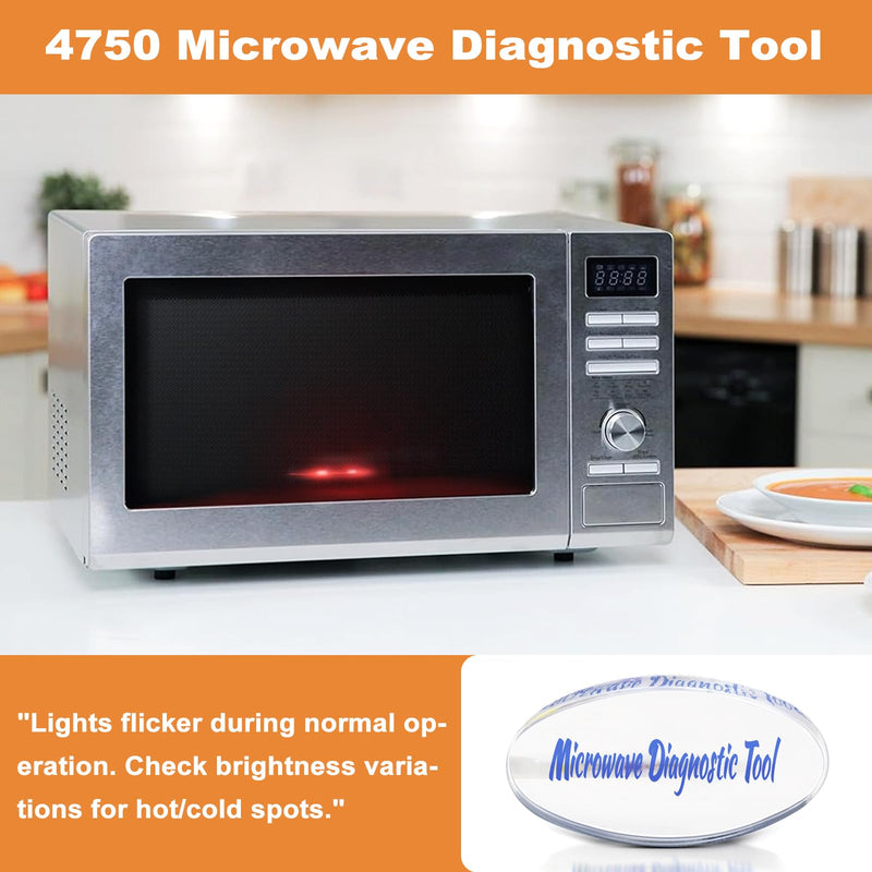 [Australia - AusPower] - 4750 Microwave Diagnostic Tool - Microwave oven safety tester for Home/Commercial Microwave Oven Inspection (Circle) 