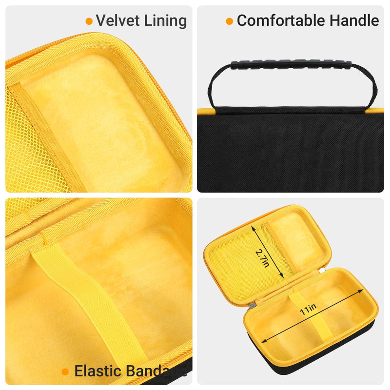 [Australia - AusPower] - Hard Carrying Storage Case for Fluke 117/115/116/114/113/177/178/179/233 Digital Multimeter， Multimeter Testers Tools Storage Organizer Holder Bag 