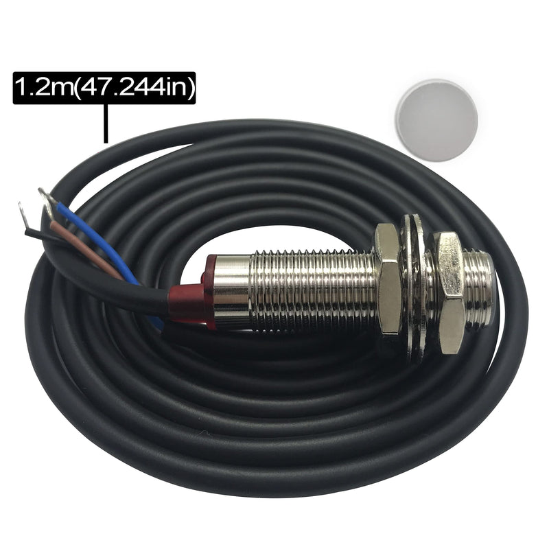 [Australia - AusPower] - DIGITEN Hall Sensor Proximity Switch NPN 3-Wires Normally Closed NC with Magnet 