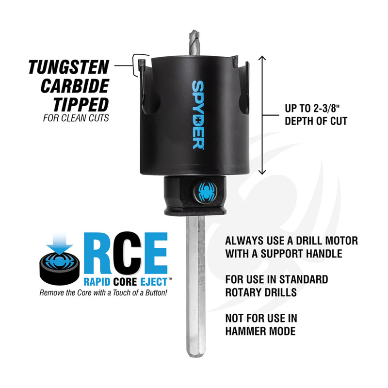 4-1/8-in Tungsten Carbide Tipped (TCT) Non-Arbored Hole Saw 4-1/8 inch