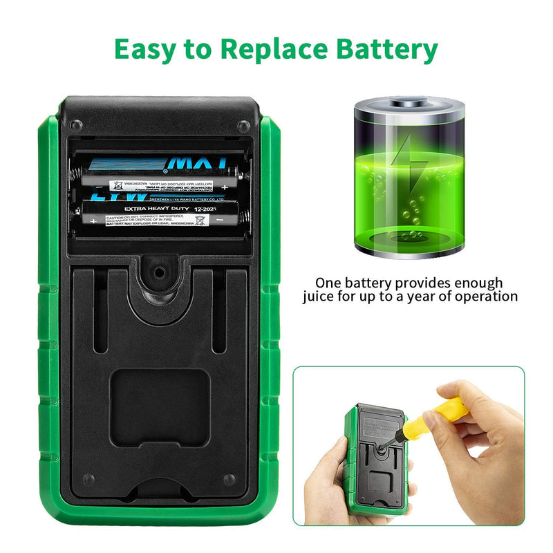 [Australia - AusPower] - Digital Multimeter, Multi-Function Mini Pocket Size Digital Multimeter with Data Hold & Back Light, Current Voltage Resistance Capacitance Frequency Tester 2.7 Inch Large LCD Display 