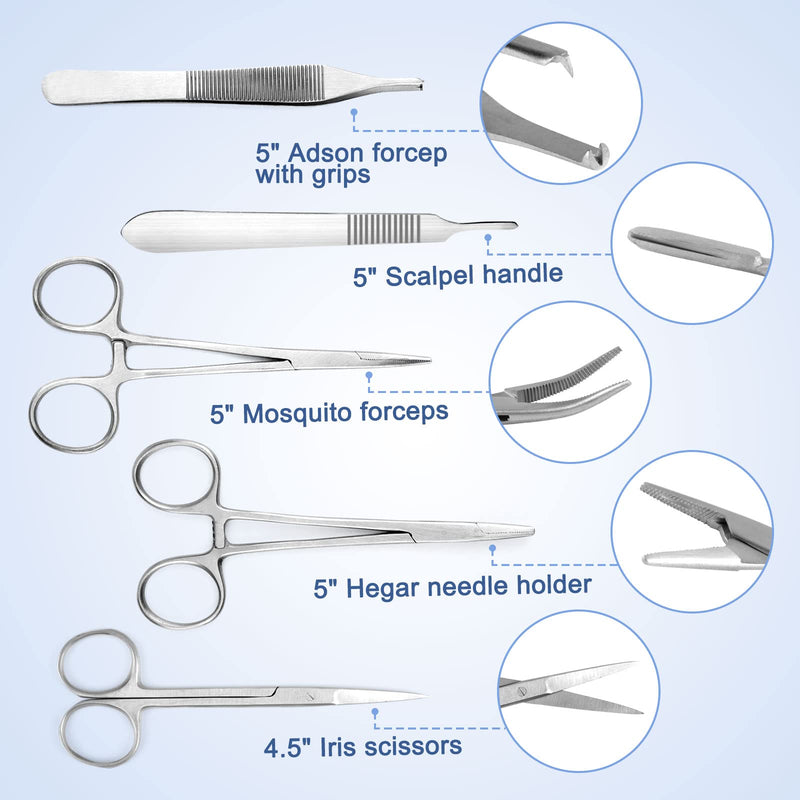 [Australia - AusPower] - Ultrassist Suture Practice Kit Includes Suture Tools Kit and Suture Pad 