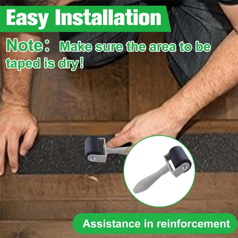 2 Inch x 16.4 Feet Anti Slip Traction Tape with Glow in Dark Green Stripe,Educe the Risk of Slipping for Indoor or Outdoor Stair Tread Step and Other Slippery Surfaces
