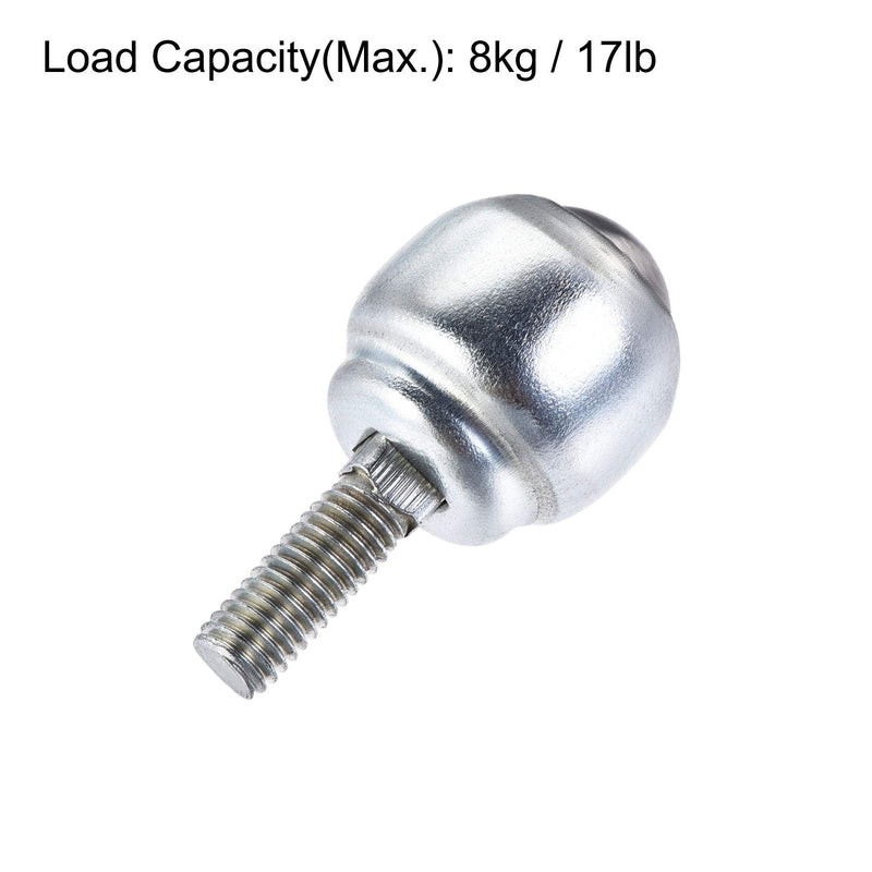 [Australia - AusPower] - uxcell Ball Transfer Bearing Unit 12mm 17Lbs Carbon Steel Bolt-fixing Type for Transmission Pack of 4 