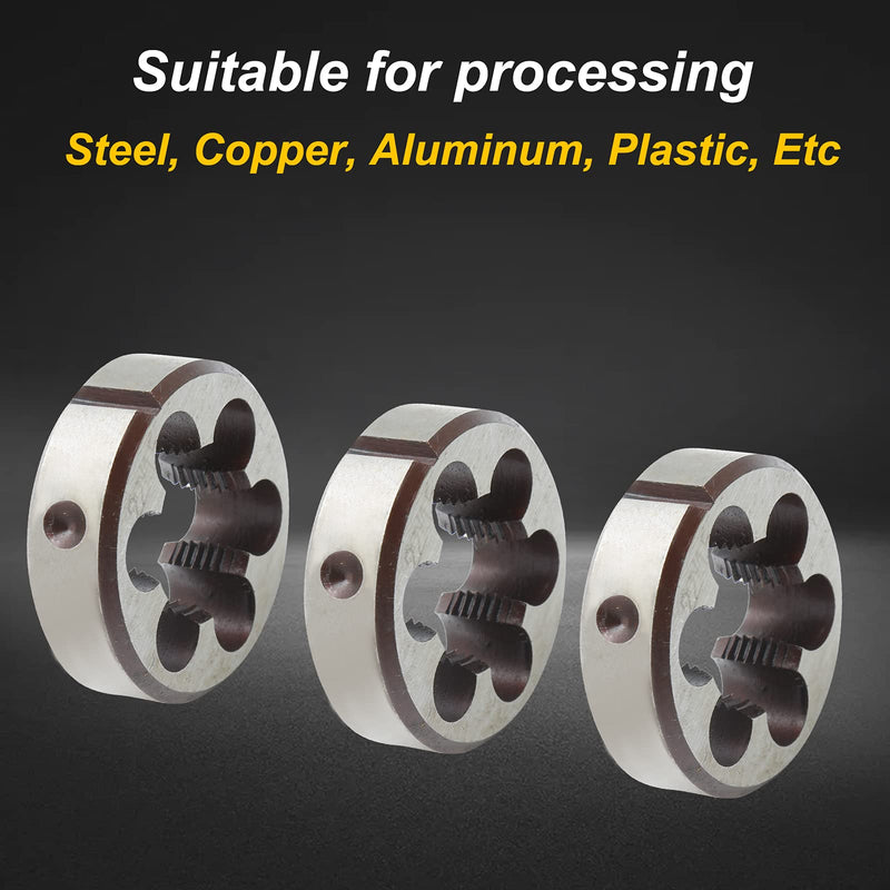 [Australia - AusPower] - M22 x 1.5 Metric Right Hand Thread Die for Threading, 22mm Thread & 1.5mm Pitch, Alloy Steel M22 x 1.5 