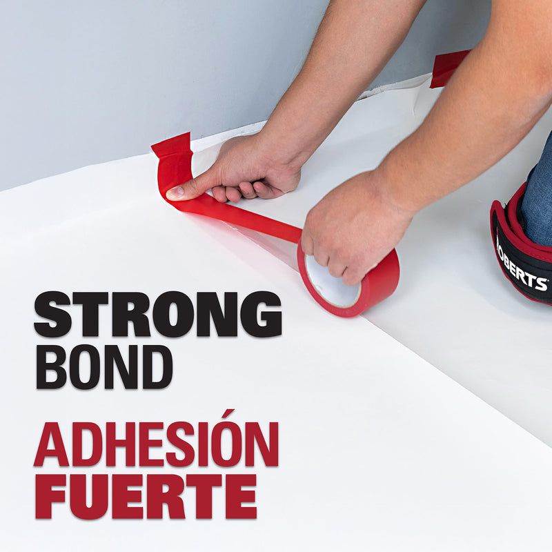Roberts 50-040 Underlayment Seam Tape 100 ft. Red 30 cm x 4.5 cm x 0.45 cm