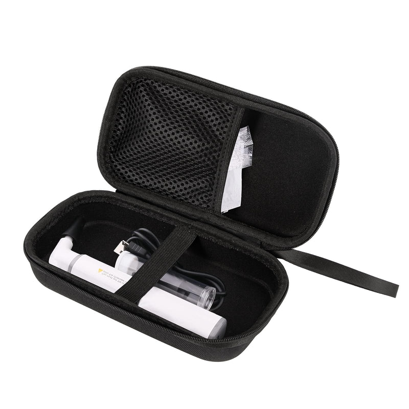 [Australia - AusPower] - Hard Carrying Case compatible with ScopeAround Wireless Otoscope，Dual View Ear Camera Storage Case for Travel-Black 