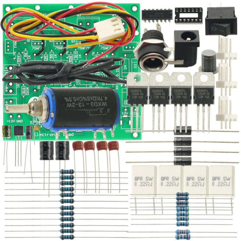 [Australia - AusPower] - 150W 10A Constant Current Electronic Load Battery Discharge Capacity Tester Module 