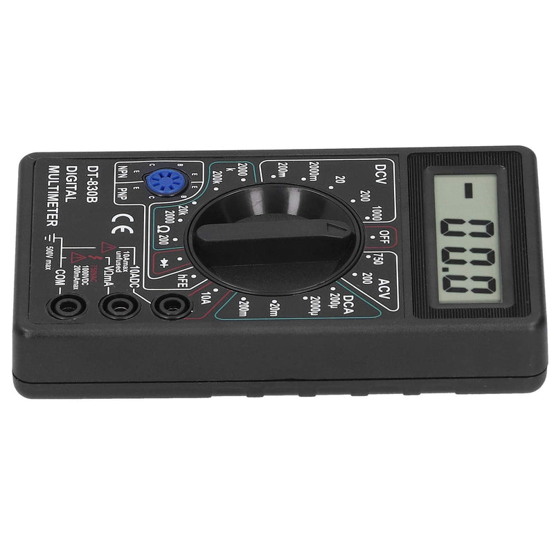 [Australia - AusPower] - Digital Multimeter, DT830B Multimeter Portable LCD Digital Electronic Voltmeter Ammeter Multi Testers for Electrician 