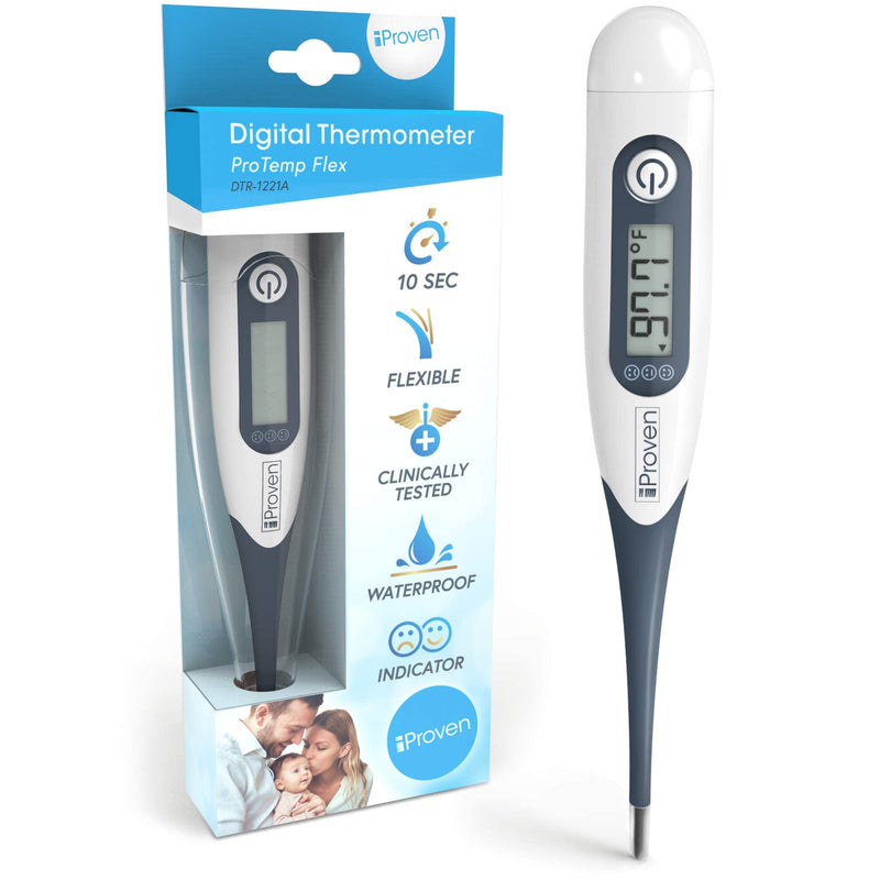 [Australia - AusPower] - iProven Oral Thermometer + Probe Covers 