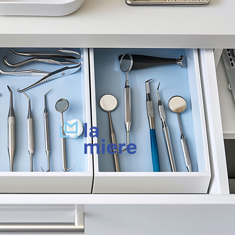[Australia - AusPower] - Drawer Organizer Instrument Tray Holder Dental Drawer Organizer #18 18 