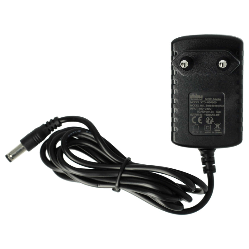 vhbw Power Supply Compatible with Beurer BM49 | BM55, BM58, BM60, BM 45, BM 49, BM 55, BM 58 blood pressure monitor - 114.5 cm