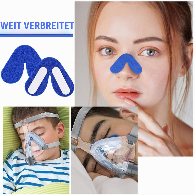 10 x Nose Pads for CPAP Masks - Soft Pads Against Pressure Points & Redness - Skin-Friendly Nose Protection for Sleep Apnea Masks - Comfort Set