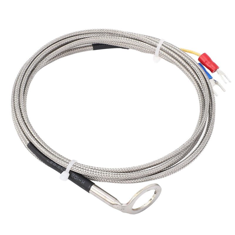 [Australia - AusPower] - K Type Temperature Sensor Thermocouple Stainless Steel for Automotive Engine CHT Measurement with 14mm ID Washer (#1) #1 