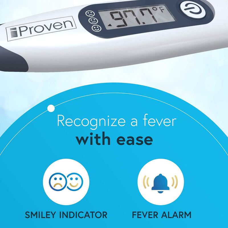 [Australia - AusPower] - iProven Oral Thermometer + Probe Covers 
