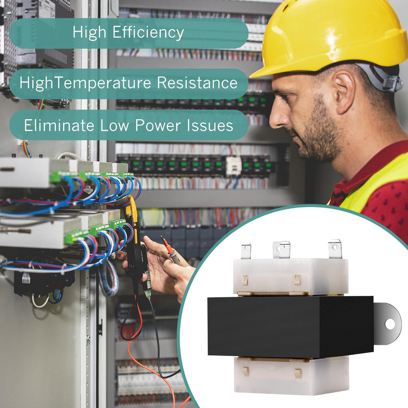 [Australia - AusPower] - 4011F-3 120V to 24V Transformer 40VA Compatible with Furnace/HVAC Equipment, 24 Volt Transformer for HVAC Furnace 40VA 