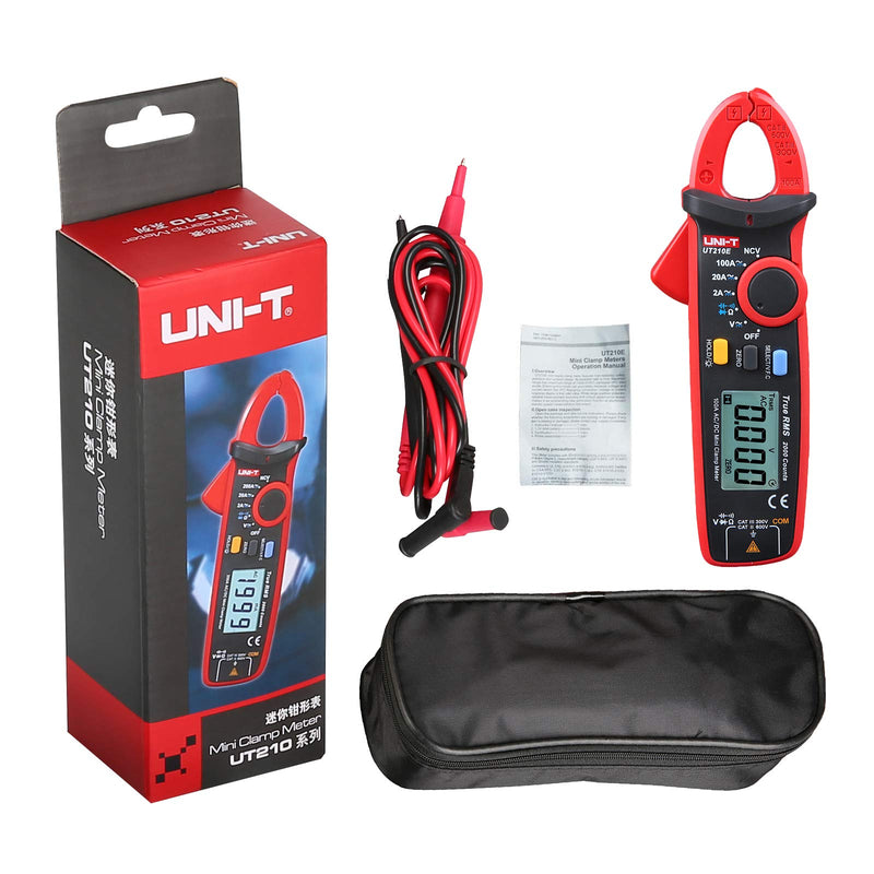 PL NoName VC-330 Handheld Multimeter, Digital Current Clamp CAT II 600 V, CAT III 300 V Display (Counts): 2000 UT210E