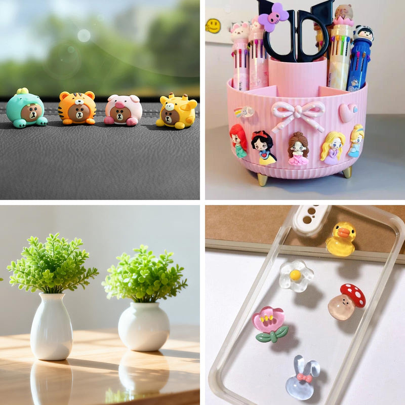 500Pcs Double Sided Sticky Dots，Sticky Adhesive Sticky Dots，Waterproof Removable Adhesive Dots for Wall Decorations, Balloons Party Decorations, Poster, Photos(Clear)