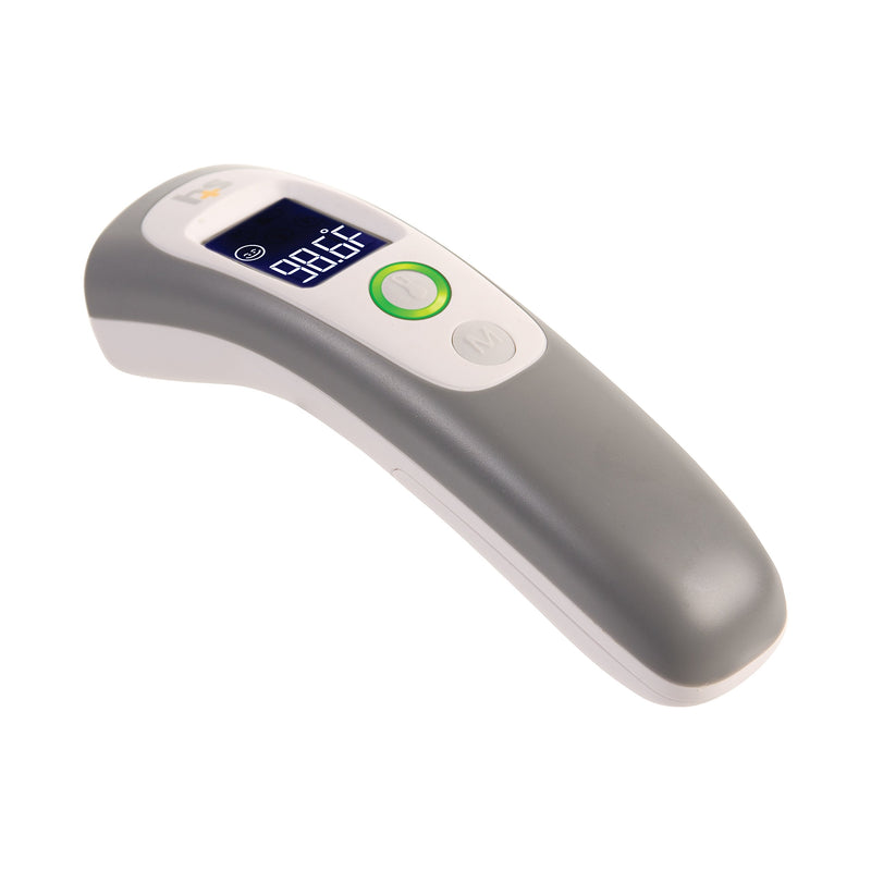 [Australia - AusPower] - HealthSmart Digital Temporal Thermometer with No Contact Infrared Technology, Babies, Children or Adults, Test Temperature of Objects or Air with Alarm and Memory Function, FSA & HSA Eligible Body, Object or Air 1 Count (Pack of 2) 