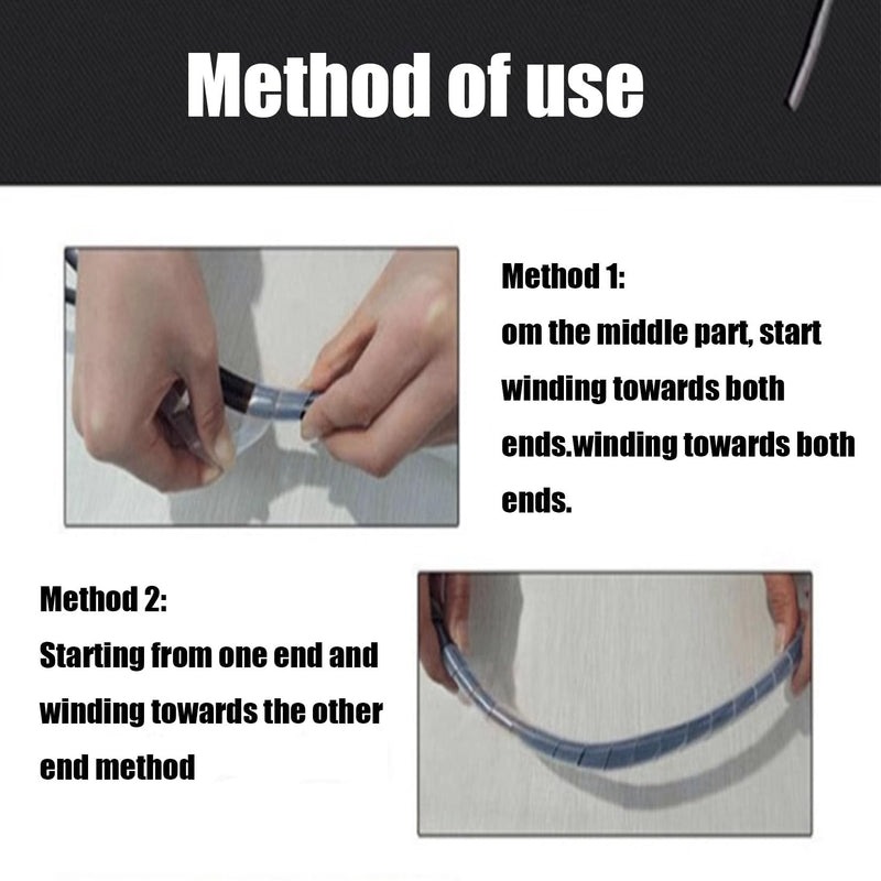 [Australia - AusPower] - Ultrasound Probe Cable Silicone Protective Case- Suitable for Cables with a Circumference Between 1/2in ，Length 6.5ft 