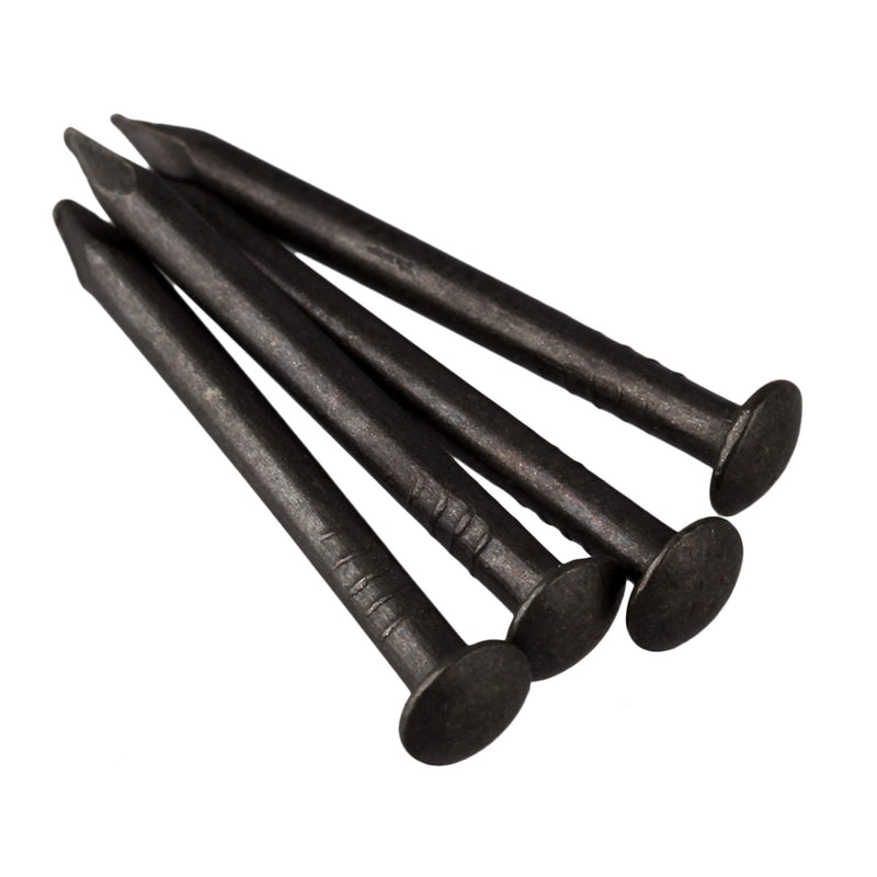 [Australia - AusPower] - RDEXP Black Round Head Wood Screw Nail Decorative Furniture Miniature Nail Lenght 1.8cm/0.71" Pack of 50 