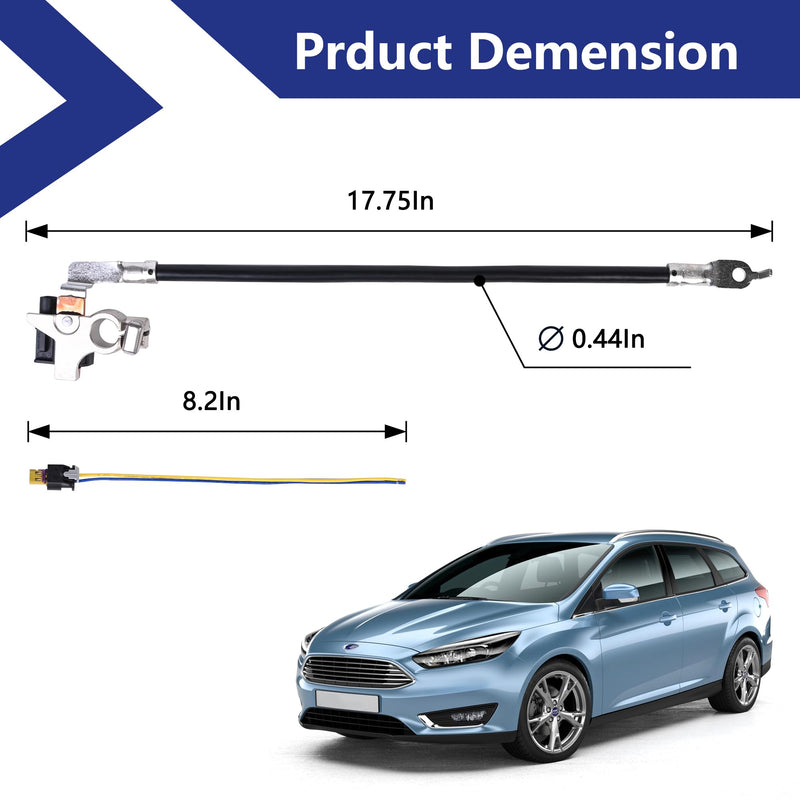 Negative Battery Cable Sensor for Ford Focus 2013-2018 Ford C-Max 2013-2018 Escape 2013-2019 Replaces # AV6N-10C679-GB AV6Z-10C679-P AV6N-10C679-BF