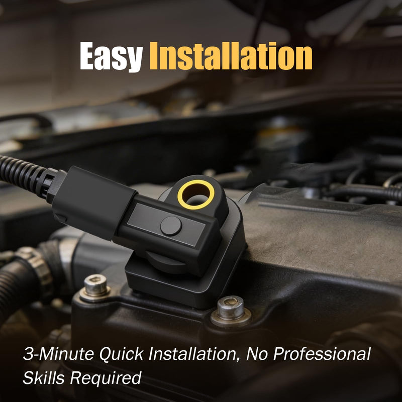 MAP Sensor with Black Spacer Kit Compatible with 2011-2019 Ford F-250 F-350 Super Duty 6.7L Diesel,Replacement for Manifold Absolute Pressure Sensor,BC3Z-9F479-A BC3Z-9F479-B BC3Z9F479B CX2372
