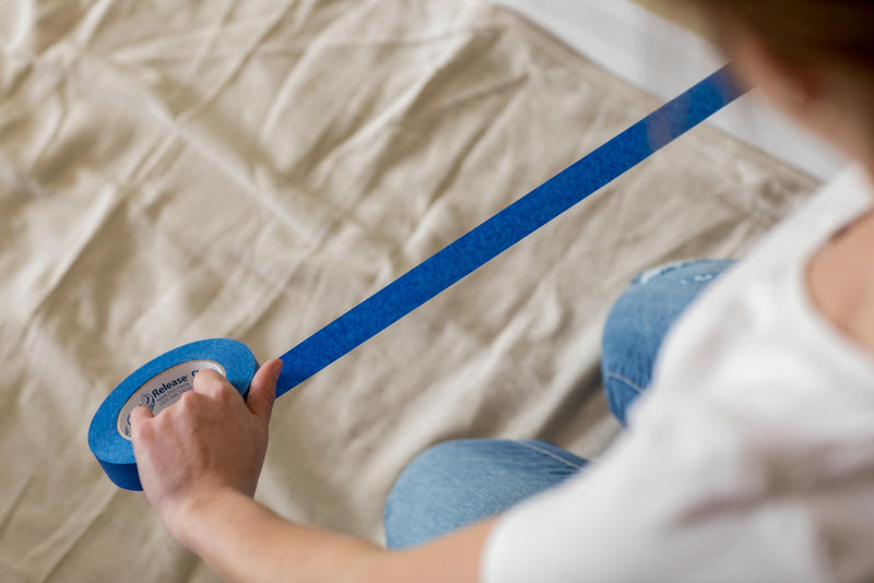 Duck Clean Release Blue Painters Tape, Masking Tape For Paint Projects, 1.5 in (1.41 in x 60 yd) 4-Pack, 240460 4 Rolls