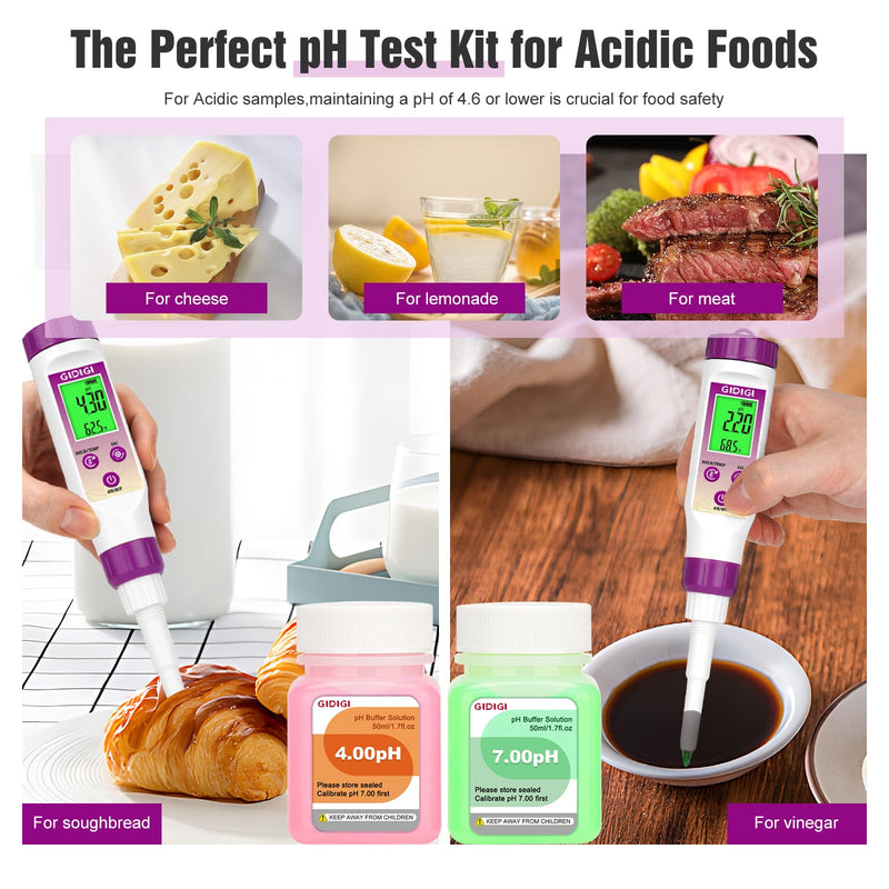 [Australia - AusPower] - pH Meter for Water and Food pH Meter, for Hydroponic,TDS Water Tester for Drinking Water,Digital pH Meter with Backlit & ATC for Hydroponic Nutrient,Pool,Aquarium,Tap Water,Home Use 
