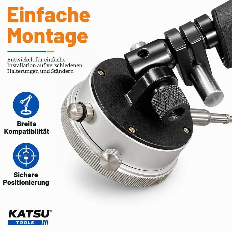 Katsu Dial Gauge Gauge 0-10mm 0.01mm Accuracy Metric Gauge Gauge High Precision Instrument Tool 401120
