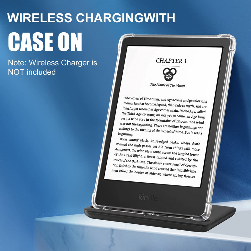 [Australia - AusPower] - CoBak Clear Case for 6" Kindle 11th Generation 2022 - Ultra-Slim Soft TPU Transparent Cover, Lightweight & Durable Protection 