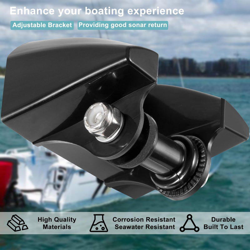 010-10272-00 Heavy Duty Transducer Mount Bracket,Transom Mount Bracket Compatible with Garmin Fishfinder,GPSMAP,GSD K00-00118-01