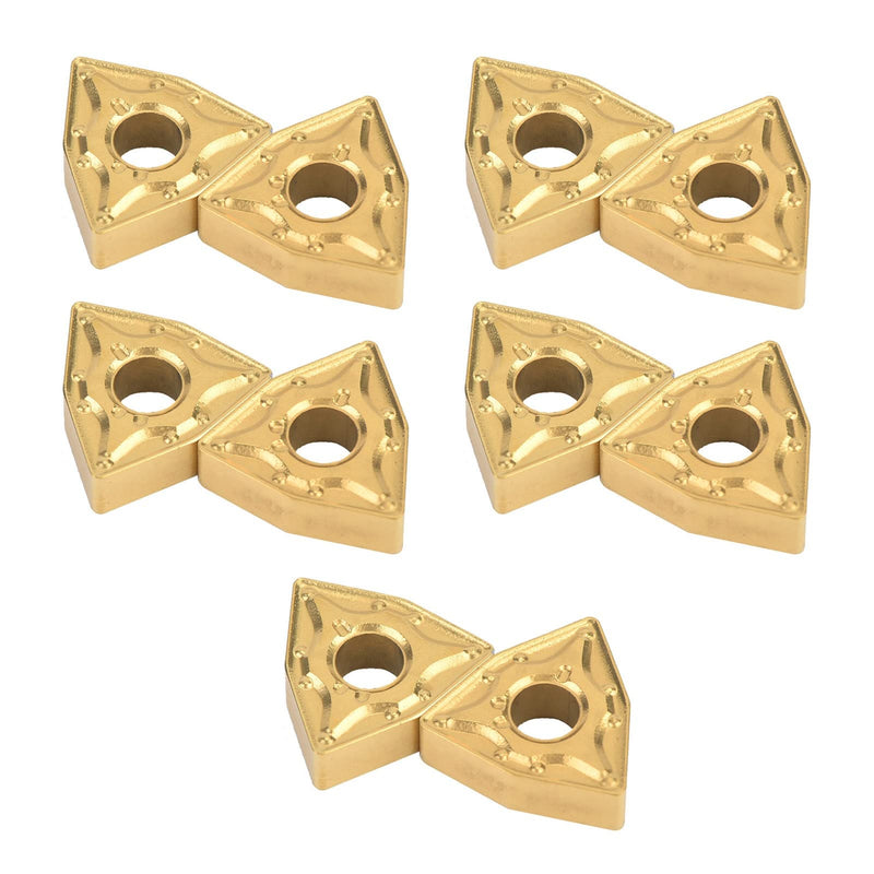 [Australia - AusPower] - 10pcs Carbide Insert Blade, wnmg 431 carbide insert CNC Lathe Inserts Replacement for Lather Turning Tool Holder Machining 