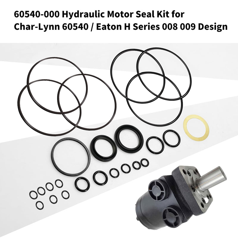 [Australia - AusPower] - 60540-000 Hydraulic Motor Seal Kit for Char-Lynn 60540 / Eaton A & H Series 008 009 Design 