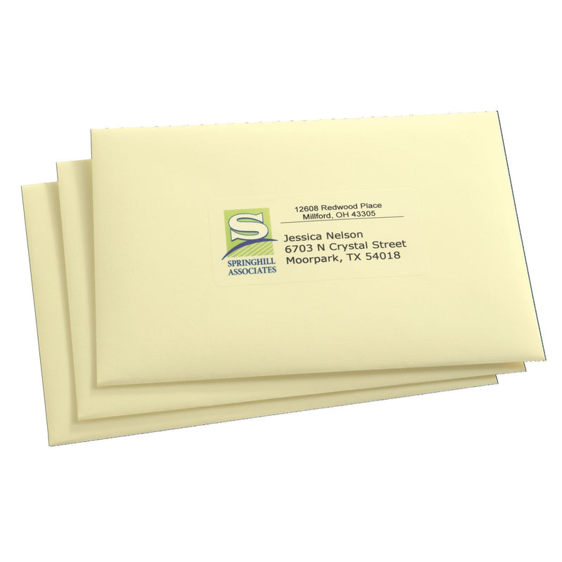 Avery Matte Frosted Clear Address Labels for Laser Printers, 2" x 4", 500 Labels (5663) 1 Pack