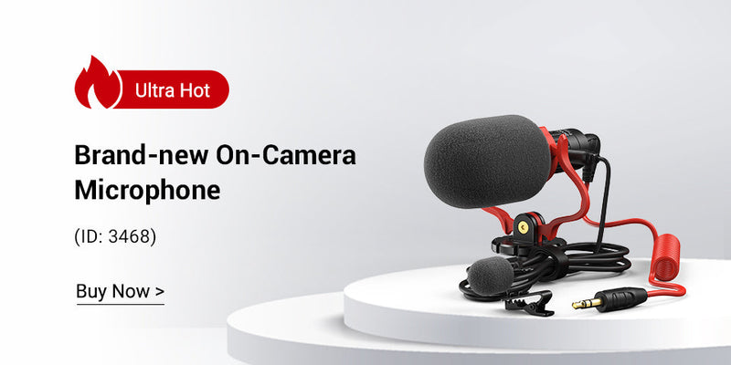 SMALLRIG Shotgun Mic for Camera, Video Microphone for DSLR & for iPhone