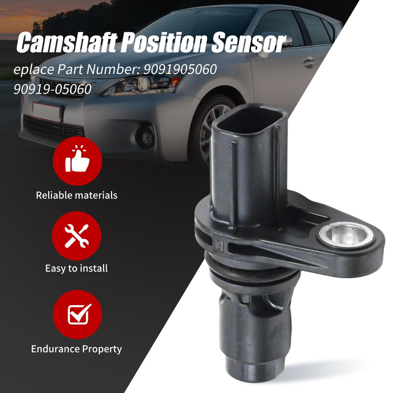 Hoypeyfiy 4 Pcs ‎90919-05060 Camshaft Position Sensor Lexus ES350 2007-2013 GS460 2008-2009 Scion xD 2008-2013 9091905060 (4)