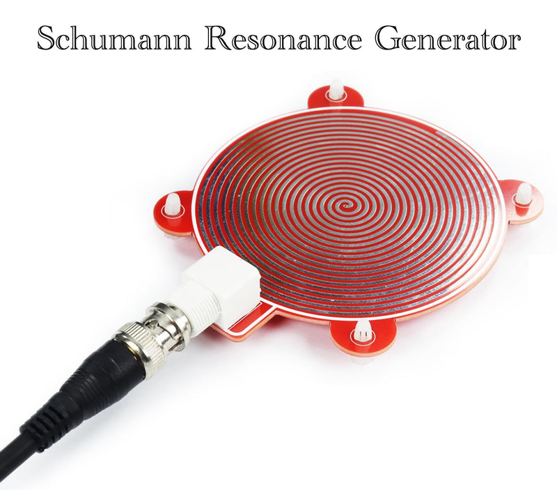 [Australia - AusPower] - 0.01Hz-500kHz DDS Signal Generator, Schumann Resonance Generator, Portable Frequency Generator with 15 Waveforms for Oscilloscope Calibration Electronic Testing Audio Stress Test, AC/DC Power 