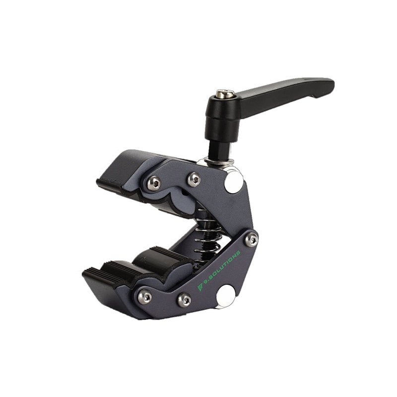 9.Solutions Savior Clamp Mini, Articulated Jaws, Max Load: 66lbs, 9.XS1006, fit firmly onto any oddly shaped object, mount multiple pieces of equipment on one clamp