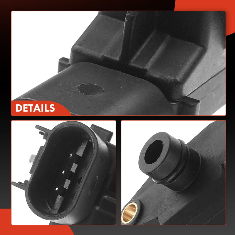 A-Premium Manifold Pressure Sensor Compatible with Chrysler Pacifica PT Cruiser Sebring 2003-2006 Voyager Dodge Caravan Neon Stratus