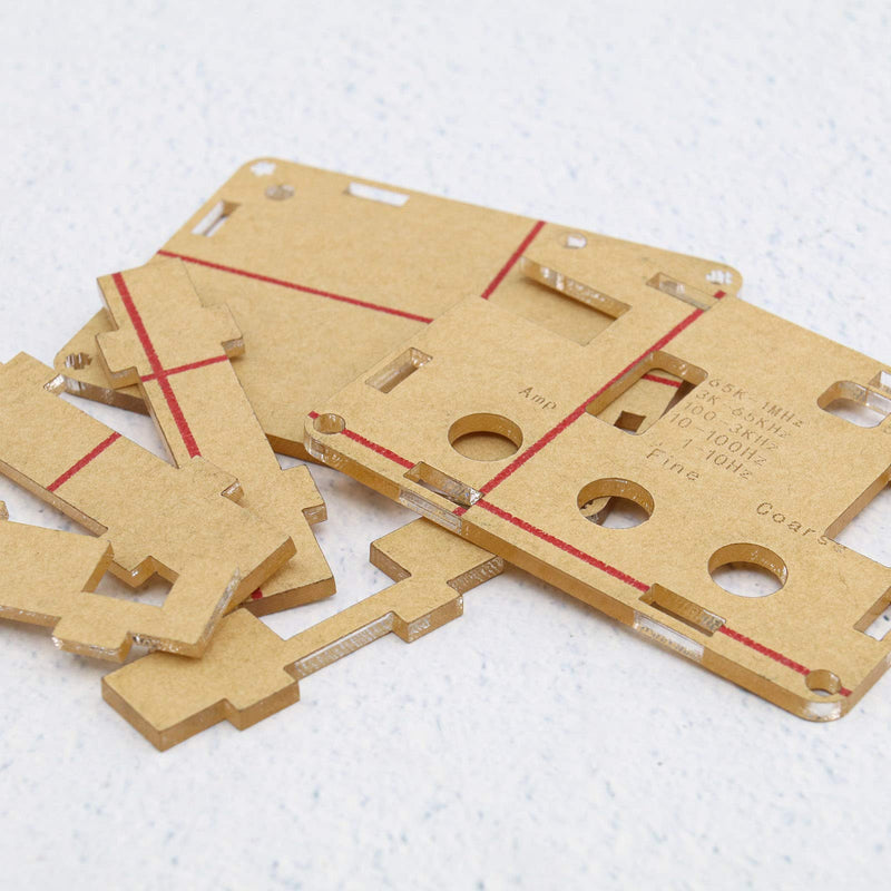 [Australia - AusPower] - XR2206 High Precision Function Signal Generator DIY Kit with User Manual Sine/Triangle/Square Wave Adjustable Frequency Amplitude 