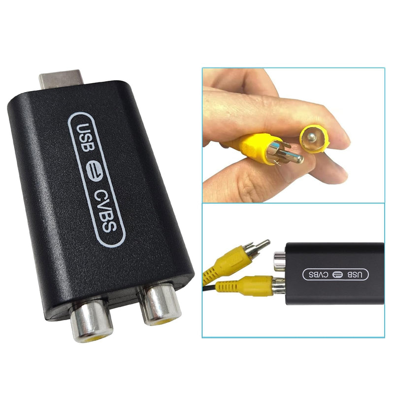 SWTNVIN CVBS Adapter Support Video Output of car Radio