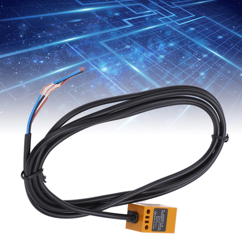 TL-Q5MC1-Z Proximity Switch, 5 mm Detection Distance, NPN Induction Sensor, Easy to Install, ABS Material, for Metal Detection in Various Environments