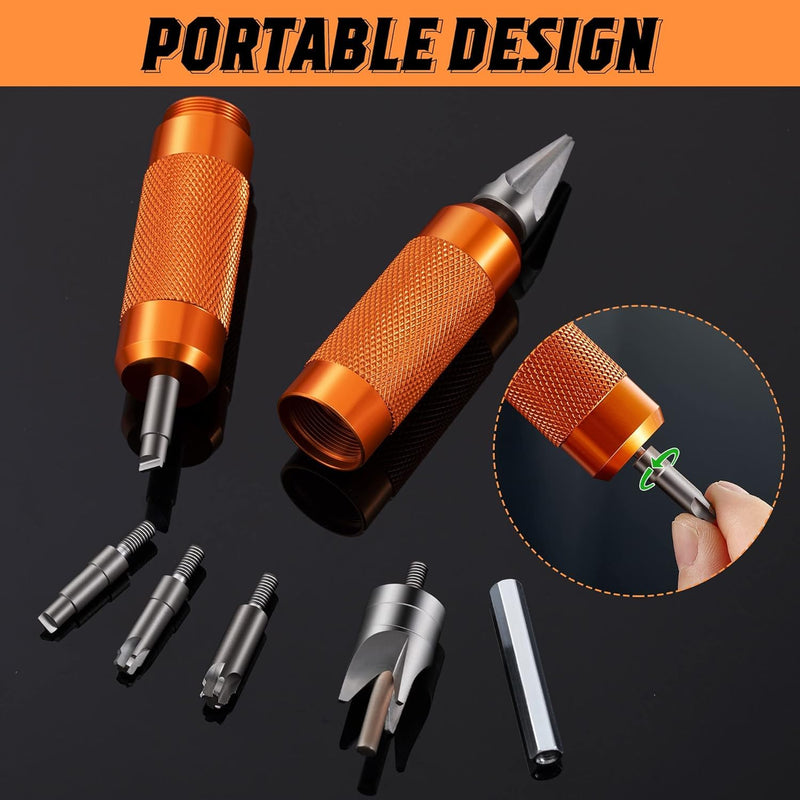 [Australia - AusPower] - Case Preparation Tool, Double Sided Design, Primer Crimps, Case Preparation Tools, High Hard Steel, Deburring, Hand Tools, Sharpness and Accurate 