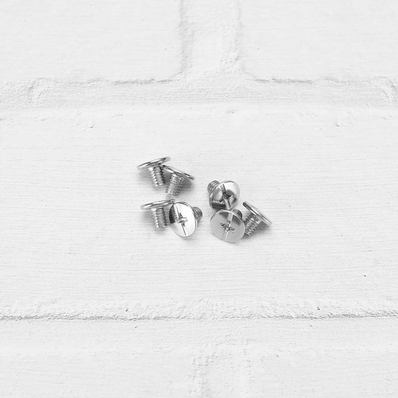 [Australia - AusPower] - Create idea Set of 50 Screw Posts Binding Bolt Screw Post 35mm 40mm 50mm 60mm 65mm 70mm Carbon Steel Fastener for DIY Leather Crafts Clothing Making Objects Connector 