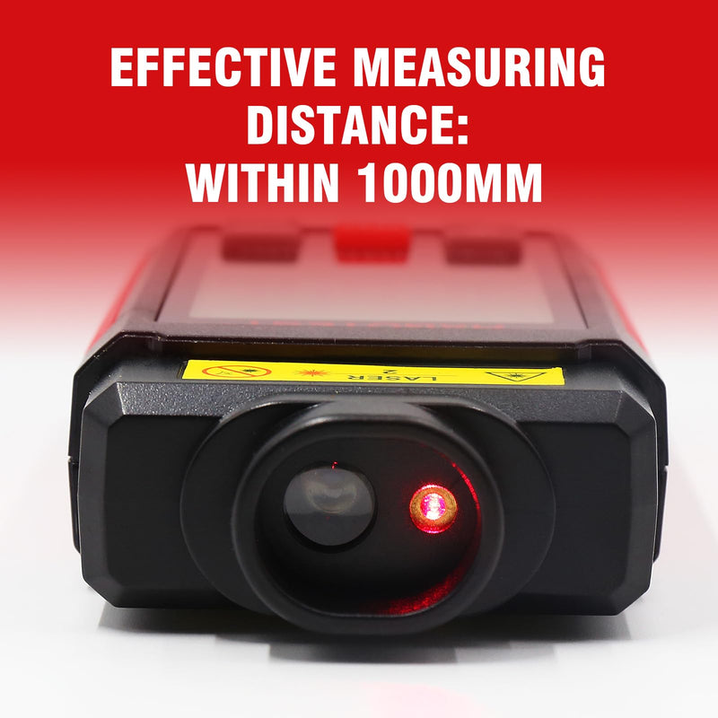 [Australia - AusPower] - Digital Tachometer with Reflection Tape, 3~99999RPM High Accuracy Non Contact RPM Tachometer with Large LCD Backlit, Data Hold, and Max/Min Function 