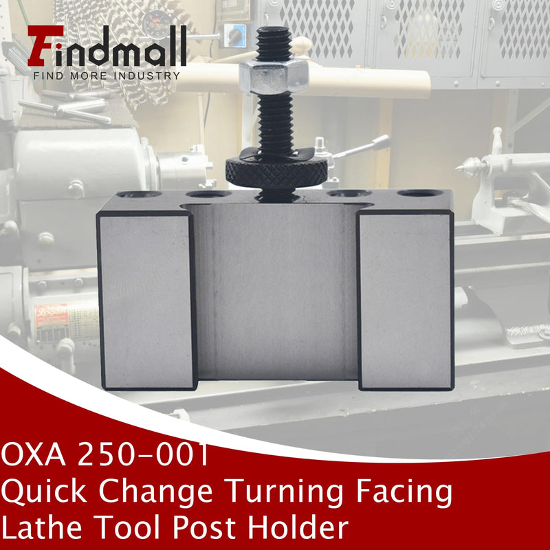 [Australia - AusPower] - findmall OXA #1 Quick Change Turning Facing Lathe Tool Post Holder OXA 250-001 250-001 tool holder 