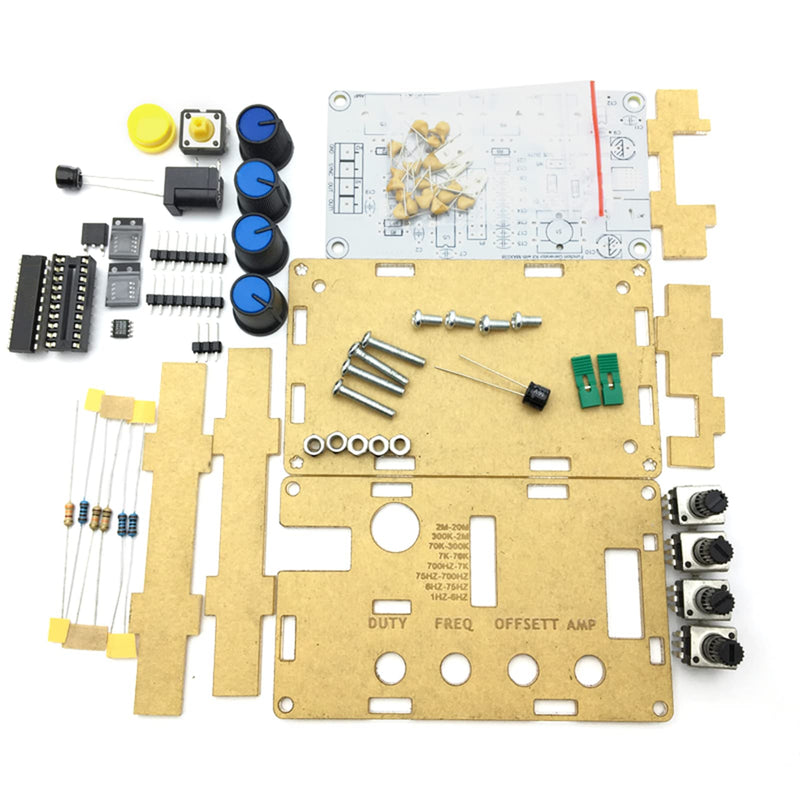 [Australia - AusPower] - MAX038 Signal Generator, DIY Kit 1Hz-20MHz Function Generator Can Output Triangle Axis, Rectangular Wave, Sine Wave and Forward and Reverse Saw Tooth Shaft 