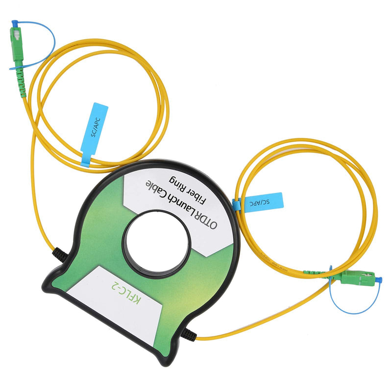 [Australia - AusPower] - Eujgoov 9/125um 500M SC/-SC/Connector OTDR Optical Fiber Launch Cable Singlemode Improving The Accuracy of Test Results 